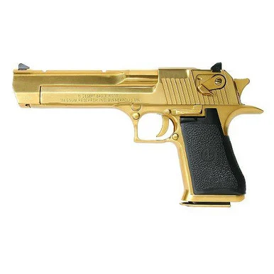 Magnum Research Desert Eagle, .44 MAG, 6.00" Barrel, 8 Rds, Titanium Gold