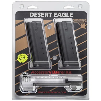 Magnum Research Desert Eagle, 50AE, 6.00" Barrel, 2 Mags, Stainless Steel