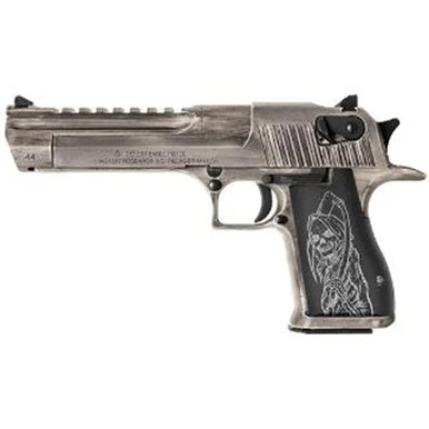 Magnum Research Desert Eagle DE50WMDR, .50 AE, 6" Barrel, 7 Rds, Cerakote White Matte Distressed