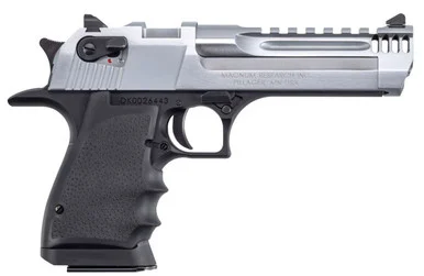 Magnum Research Desert Eagle L5, .357 Magnum, 5.00" Barrel, 9 Rds, Chrome/Black