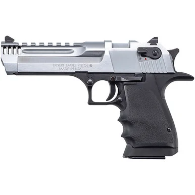 Magnum Research Desert Eagle L5, .357 Magnum, 5" Barrel, 9 Rds, Black/Brushed Chrome