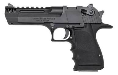 Magnum Research Desert Eagle L5, .50 AE, 5.00" Barrel, 7 Rds, Black Anodized