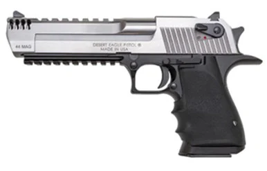 Magnum Research Desert Eagle Mark XIX, .44 Mag, 6.00" Barrel, 8 Rds, Stainless/Black