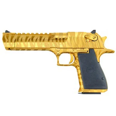 Magnum Research Desert Eagle Mark XIX, .44 MAGNUM, 6" Barrel, 8 Rds, Titanium Gold Tiger Stripe
