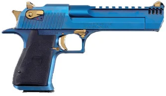 Magnum Research Desert Eagle Mark XIX, .50 AE, 6.00" Barrel, 7 Rds, Carbo Blue
