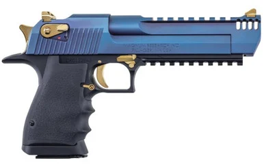 Magnum Research Desert Eagle Mark XIX L6, .357 Mag, 6.00" Barrel, 9 Rds, Black/Carbo Blue