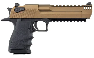 Magnum Research Desert Eagle Mark XIX L6, .357 MAGNUM, 6.00" Barrel, 9 Rds, Black/Burnt Bronze
