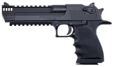 Magnum Research Desert Eagle Mark XIX L6, 44 MAG, 6.00" Barrel, 8+1 Rds, Black Aluminum Frame Black Steel Slide
