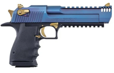 Magnum Research Desert Eagle Mark XIX L6, .44 Magnum, 6.00" Barrel, 8 Rds, Carbo Blue