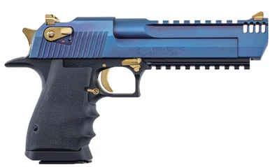 Magnum Research Desert Eagle Mark XIX L6, .50 AE, 6.00" Barrel, 7 Rds, Carbo Blue