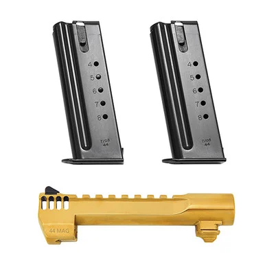 Magnum Research MR BBL DE MKXIX, .44 Magnum, 6.00" Barrel, 8 Rds, Titanium Gold