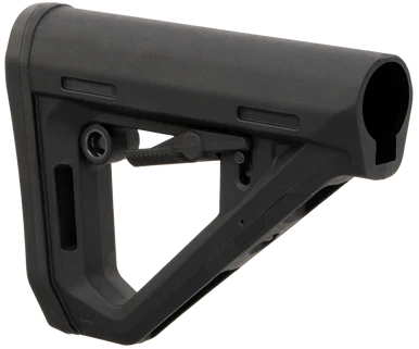 Magpul DT Carbine Stock, Dual Tensioning Technology, Black Synthetic