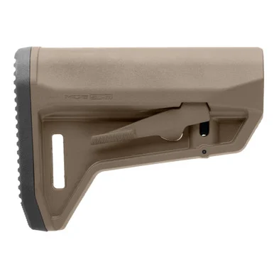Magpul Industries MOE SL-M Carbine Stock, Fits Mil-Spec Buffer Tubes, Matte Finish, Olive Drab Green MAG1242-ODG