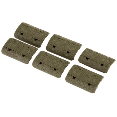 Magpul M-LOK Type 2 Rail Covers, 6 Panels, Low-Profile, TSP Texture