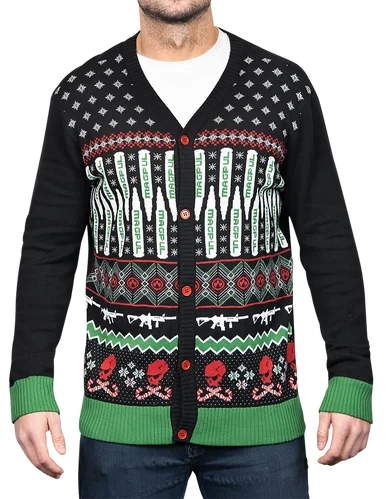 Magpul MAG1198-969-S Krampus Christmas Sweater, Multi Color, Long Sleeve, Small