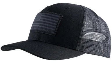 Magpul MAG1215-001, Woven American Flag Patch, Black