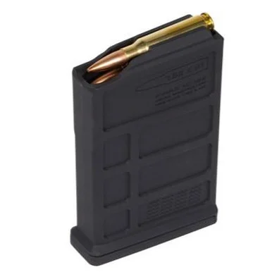 Magpul MAG579 PMAG 10 7.62 AC AICS Short Action Rifle Magazine, Black Polymer