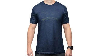 Magpul Magmouth Blend Shirt, Navy Heather, Cotton/Polyester, Short Sleeve, Small