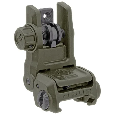 Magpul MBUS 3 Rear Sight, Olive Drab Green, Picatinny Fit