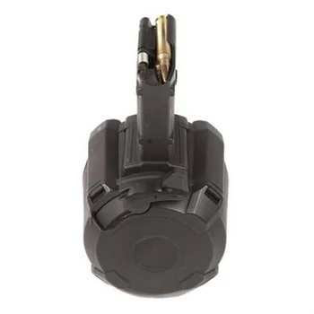 Magpul PMAG D-60, 60 Rounds, Black Finish