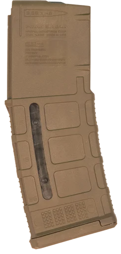 Magpul PMAG GEN M3, 30rd Capacity Window, Coyote Tan Polymer