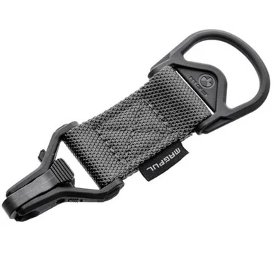Magpul Single Point Paraclip Adapter, Gray, Melonite Finished