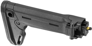 Magpul Zhukov-S Stock, Right Side Fold, Black Synthetic