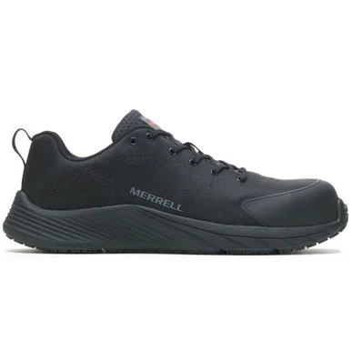 MERRELL Men's Moab Flight CF Wide Black Shoes