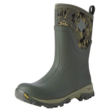 MUCK BOOT COMPANY Women's Arctic Ice AGAT Mid Moss/Camo Boot (ASVMA-300-CAM)