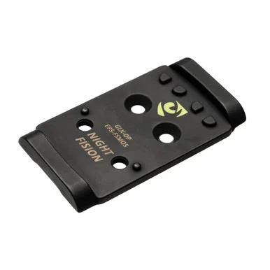 Night Fision GLK-OP-EPS-FSMOS, Optic Plate, 17-4 Stainless Steel, Black