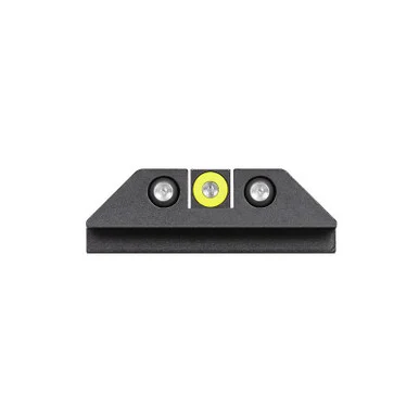 Night Fision Glock 17/19/33/46, Yellow Front & Black Square Notch Rear