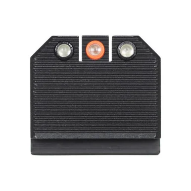 NIGHT FISION Optics Ready Orange Front Ring/Black Rear Rings Stealth Night Sight Set for CZ P-10 C/F/S (CZU-077-286-355-OGZG)