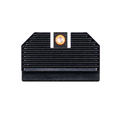 NIGHT FISION Optics Ready Stealth For Glock 43/43x w/ 507k Orange Front Ring And Blank Rear Night Sight Set (GLK-003-290-297-OGZX)