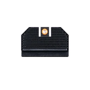 Night Fision Optics Ready Stealth Night Sight Set, Orange Front Blank Back, Black Nitride Finish