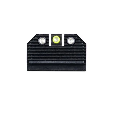 Night Fision Optics Ready Stealth Night Sight Set, Yellow Front, Black Back, for Walther