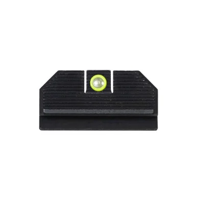 Night Fision Optics Ready Stealth Night Sight Set, Yellow Front Blank Back, Ruger Max 9, Black