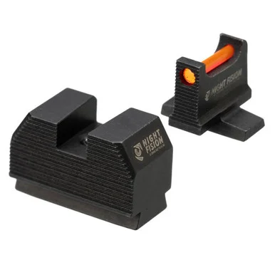 NIGHT FISION Red Front Optic Height Fiber Optic Sight Set for SIG P320 with RMR/507c/SRO (SIG-183-345-332-RFZX)