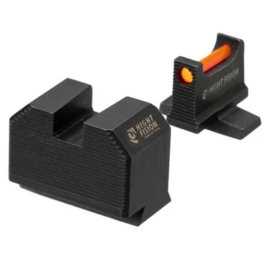 NIGHT FISION Red Front Optic Height Fiber Optic Sight Set for Smith&Wesson M&P 2.0 with RMR/507c/SRO (SAW-206-311-402-RFZX)