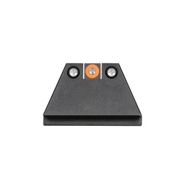 Night Fision Suppressor Height Night Sight Set, Orange Front Black Back, for Glock