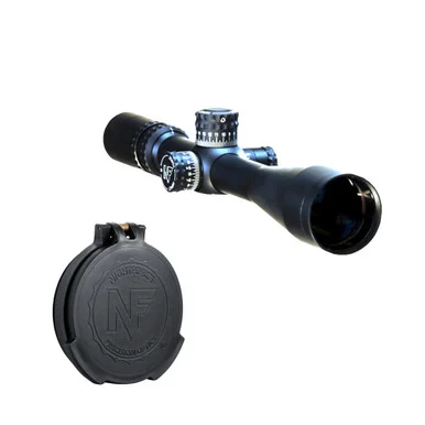 NIGHTFORCE NXS 3.5-15x50mm ZeroStop .250 MOA Illuminated MOAR Riflescope with NIGHTFORCE NXS/SHV 50mm Objective Flip-Up Lens Cap