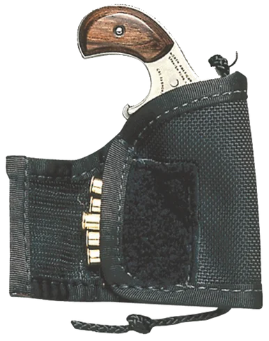 North American Arms HPKL Pocket Holster, Black Nylon, Fits NAA 22LR Frame Mini-Revolver