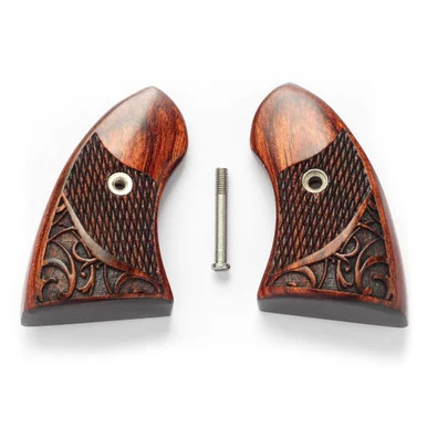 NORTH AMERICAN ARMS Long Rifle Rosewood Engraved Boot Grip (GBG-L-ENG)