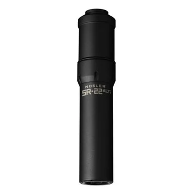 Nosler SR-22 ALTi, Direct Thread Suppressor, Black