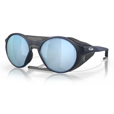 OAKLEY Clifden Sunglasses with Matte Translucent Blue Frame andPrizm Deep Water Polarized Lens (OO9440-0556)