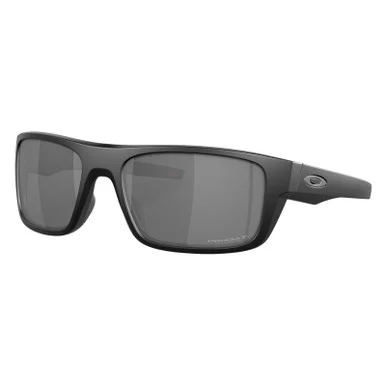 OAKLEY Drop Point Matte Black Frame/Prizm Black Polarized Sunglasses (OO9367-0860)