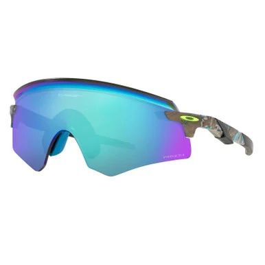 OAKLEY Encoder Sunglasses with Sanctuary Swirl Frame and Prizm Sapphire Lens (OO9471-0936)