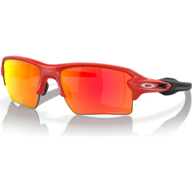 OAKLEY Flak 2.0 XL Matte Redline Frame/Prizm Ruby Lenses Sunglasses (OO9188-J159)