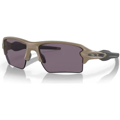 OAKLEY Flak 2.0 XL Matte Terrain Tan Frame/Prizm Gray Lenses Sunglasses (OO9188-I459)