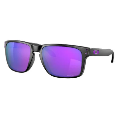 OAKLEY Holbrook XL Sunglasses with Matte Black Frame and Prizm Violet Lens (OO9417-2059)