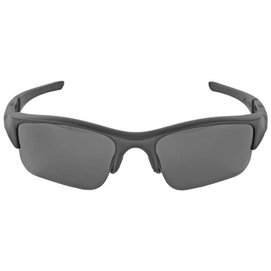 Oakley Standard Issue Standard Issue, Flak Jacket XLJ, Glasses, Matte Black Frame with Grey Polarized Lenses 11-435
